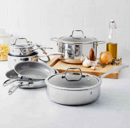 zwilling01 J.A. Henckels Spirit 10 pieces ceramic nonstick cookware