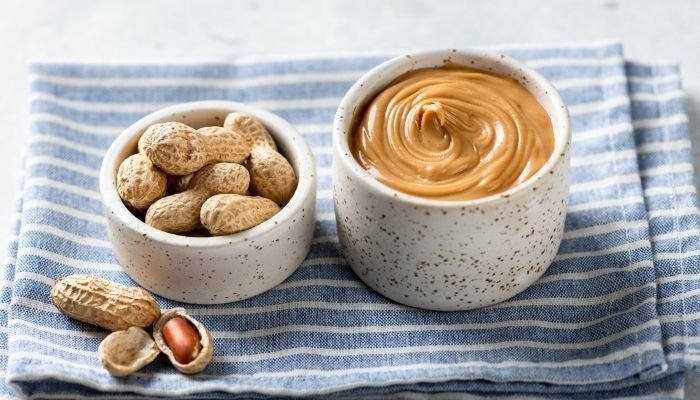 Peanut-butter peanut butter on table