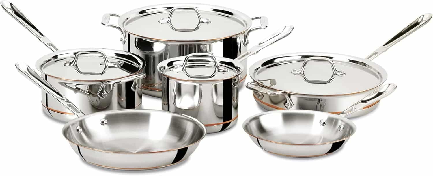 All-Clad Copper Core 10-Piece Set