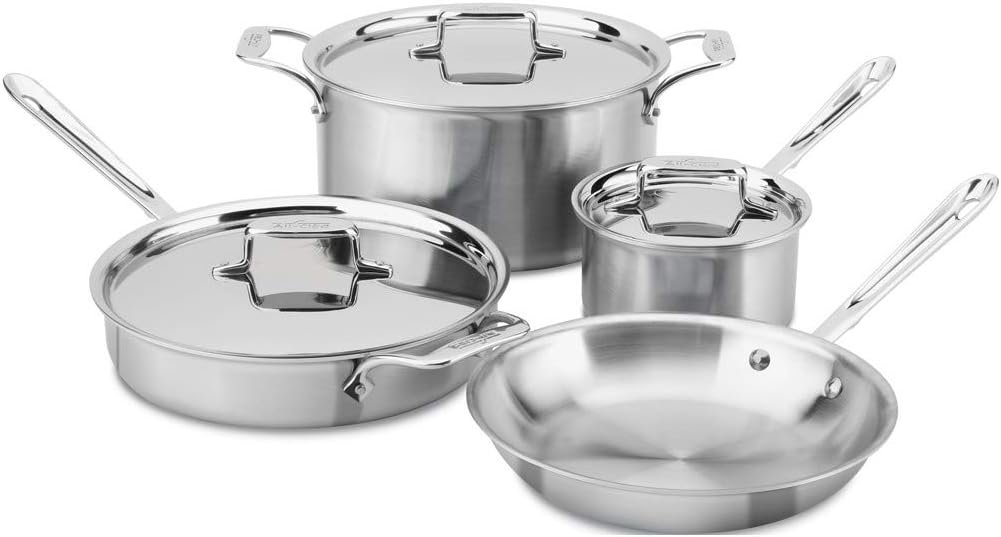 All-Clad D5 7-Piece Set