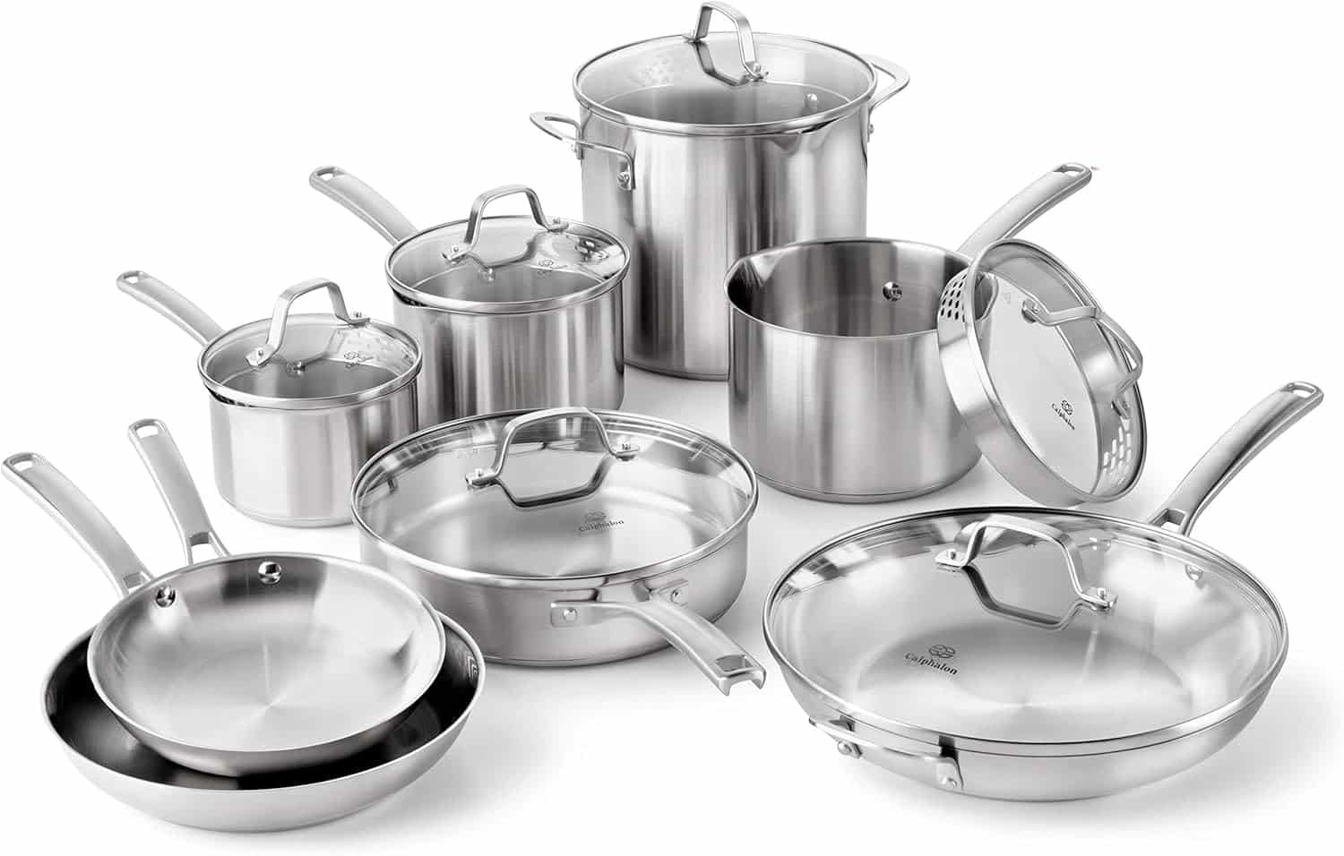 Calphalon Classic 14-Piece Stainless Steel Set