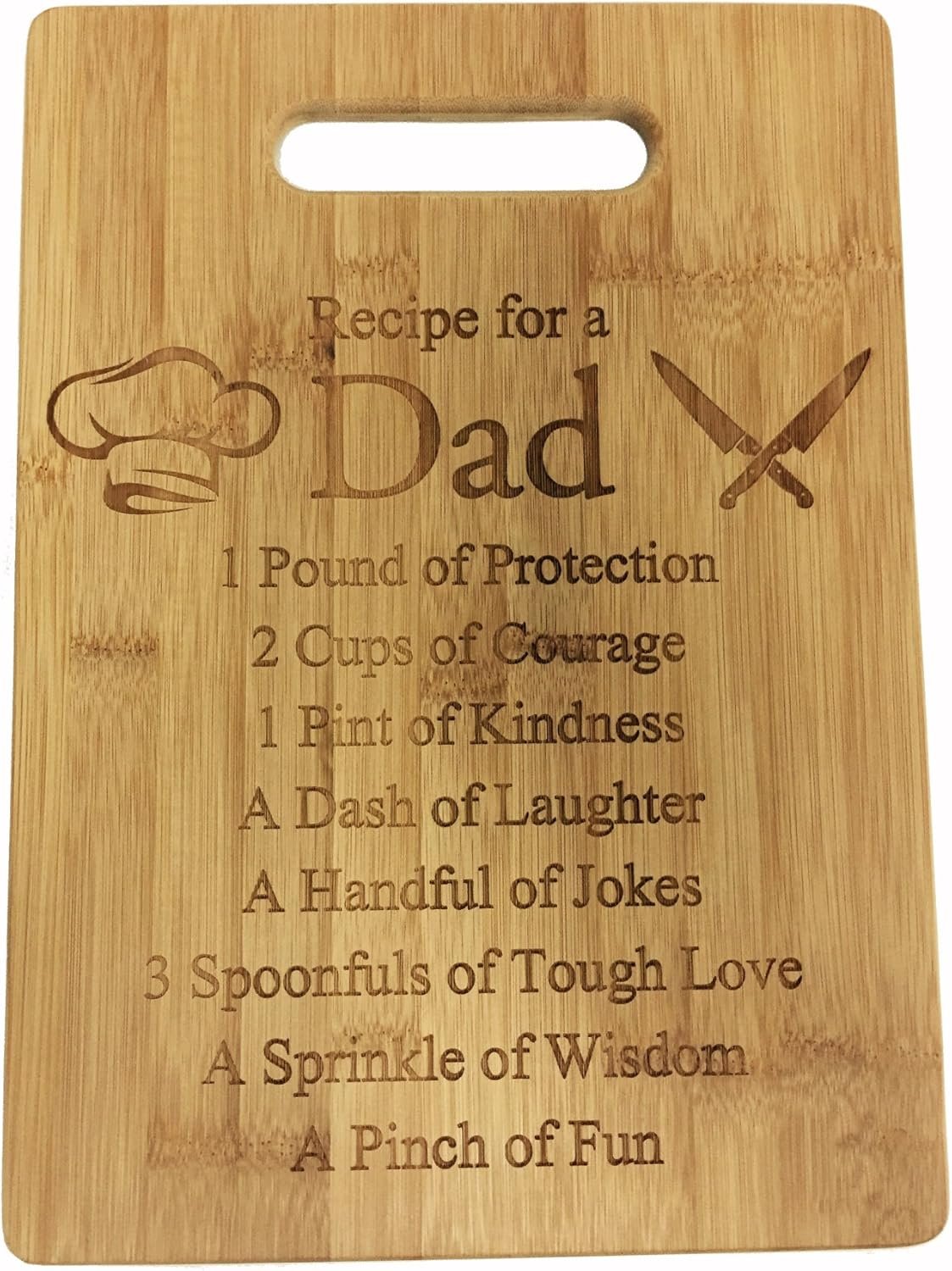 Funny Laser Engraved Bamboo Cutting Board