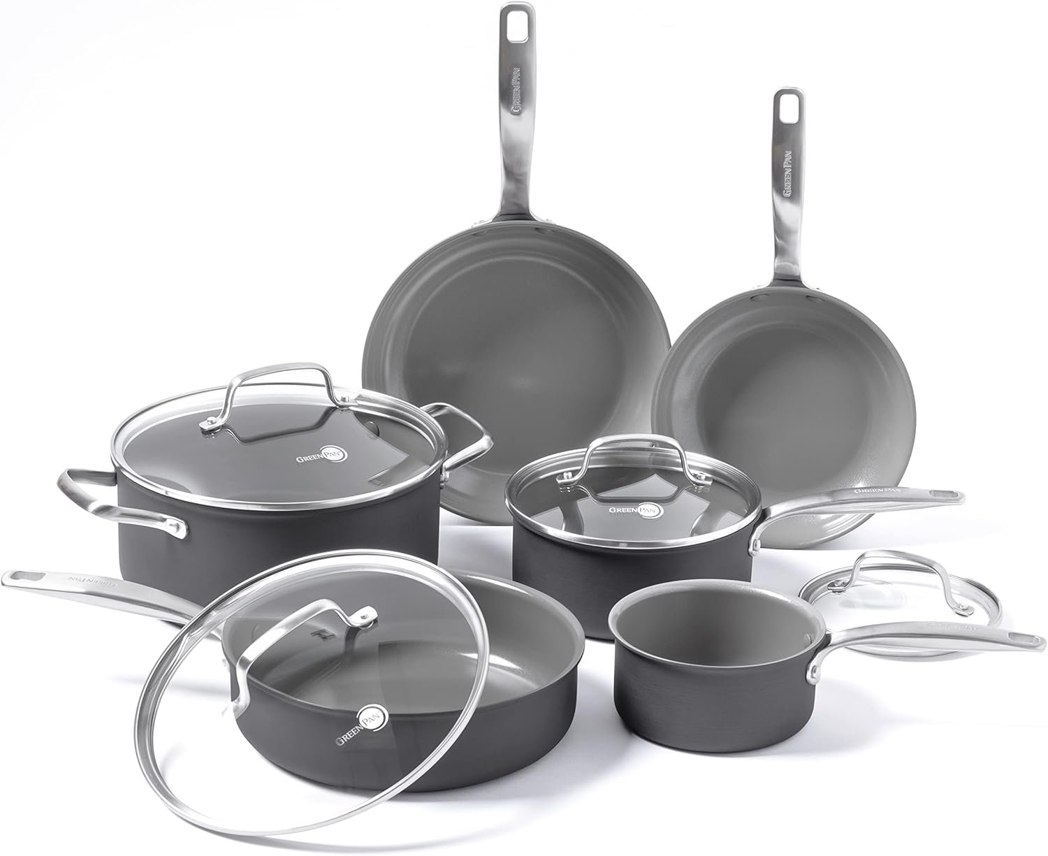 GreenPan Chatham Ceramic Nonstick 10-Piece Set