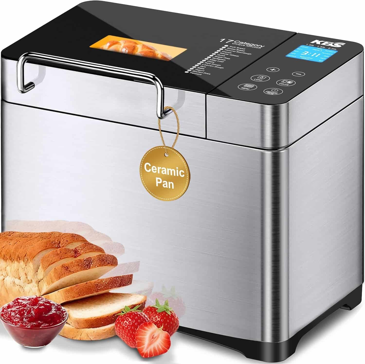 KBS Pro Stainless Steel Bread Machine