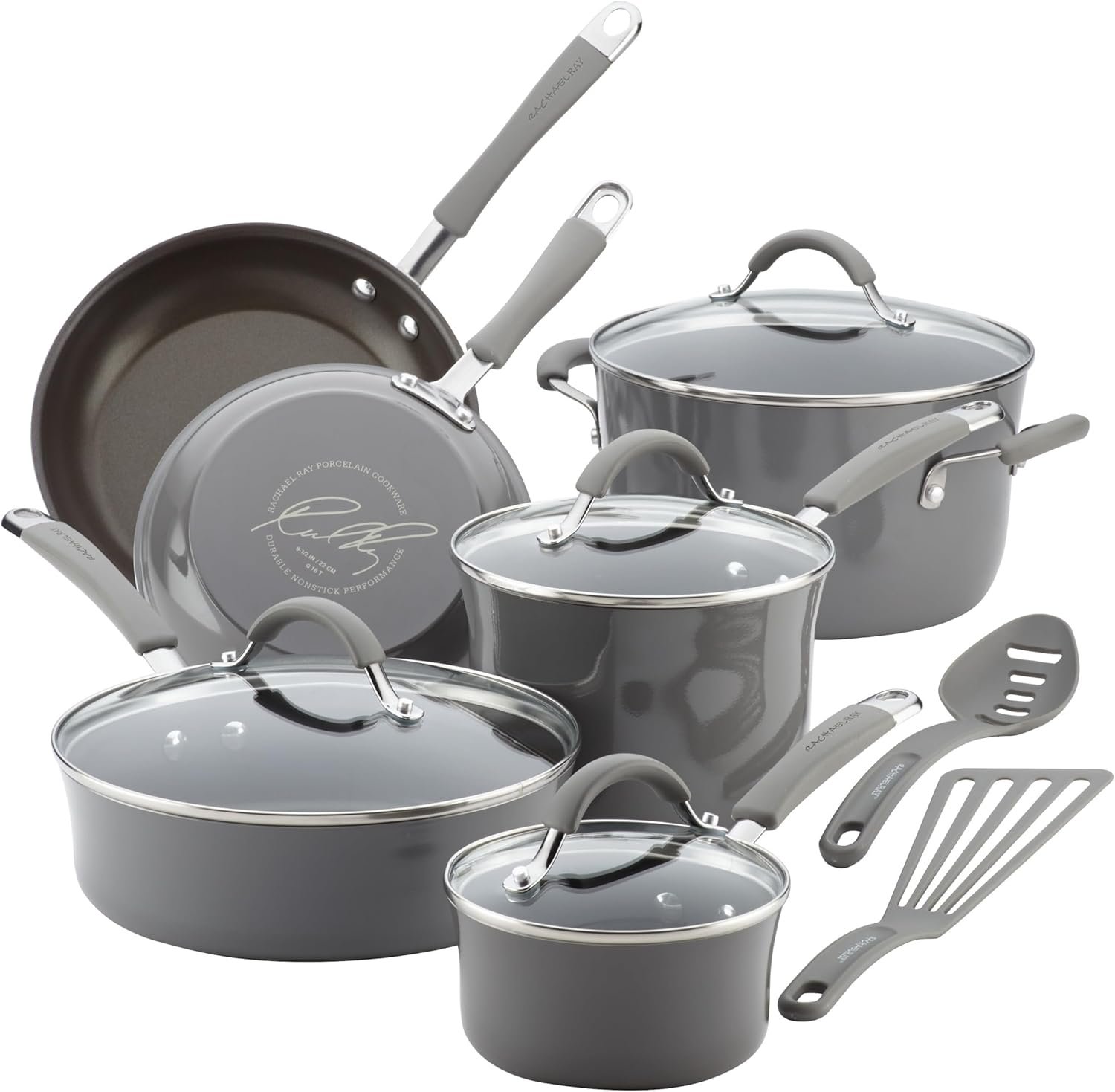 Rachael Ray Porcelain Nonstick Set