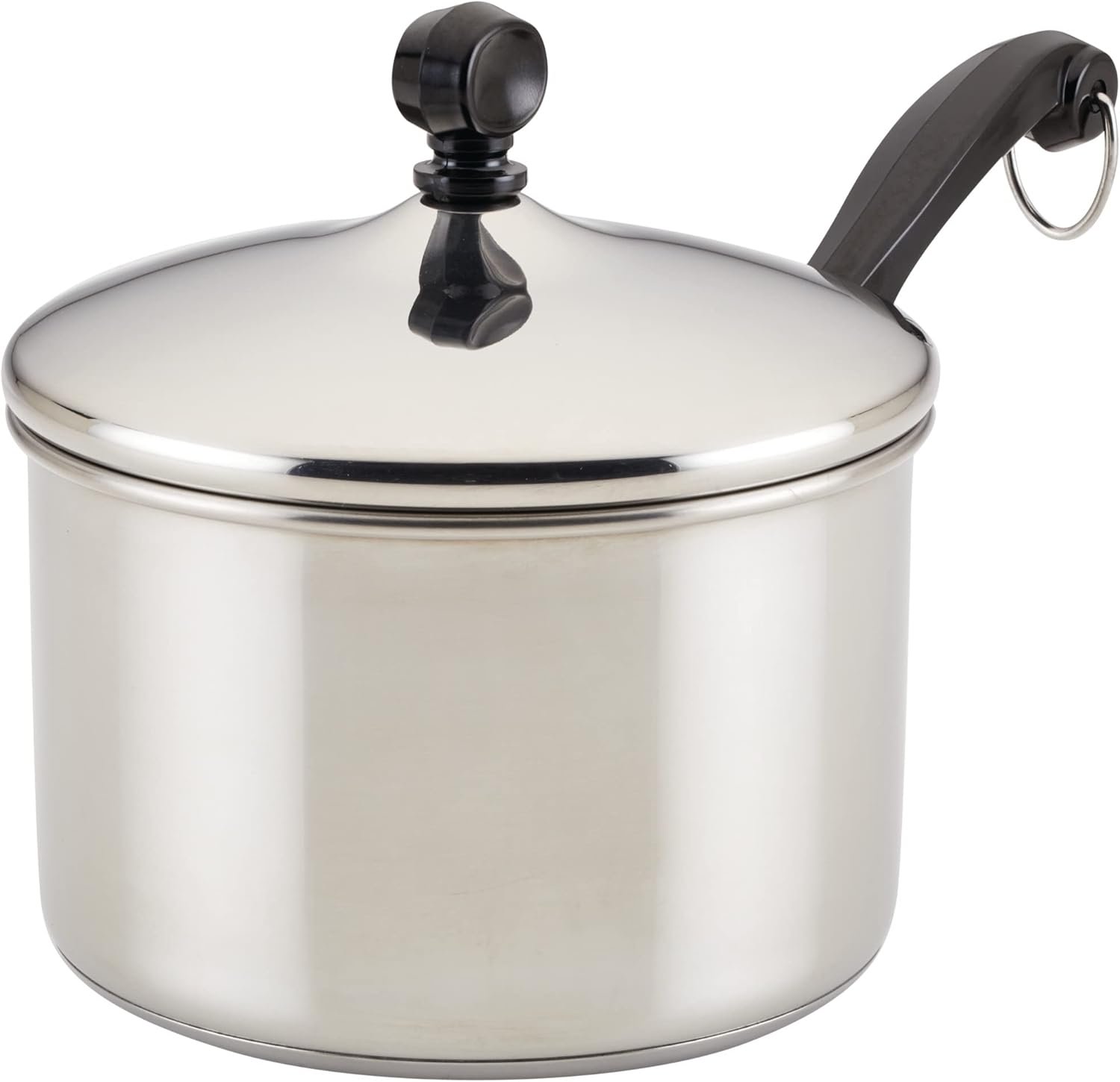 Farbarware Classic Stainless Steel Covered Saucepan