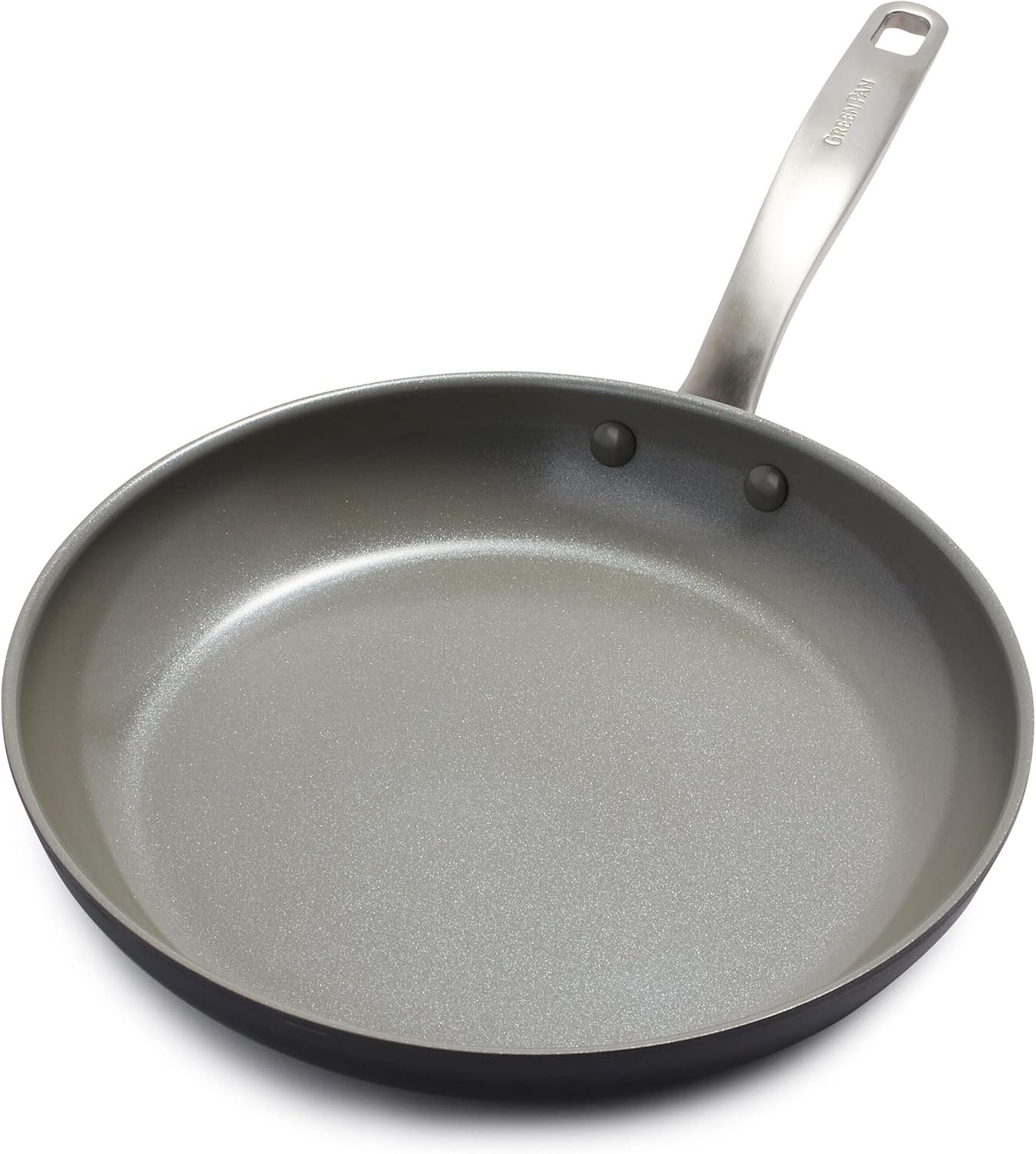 GreenPan Chatham Healthy Ceramic Nonstick Grey Frying Pan
