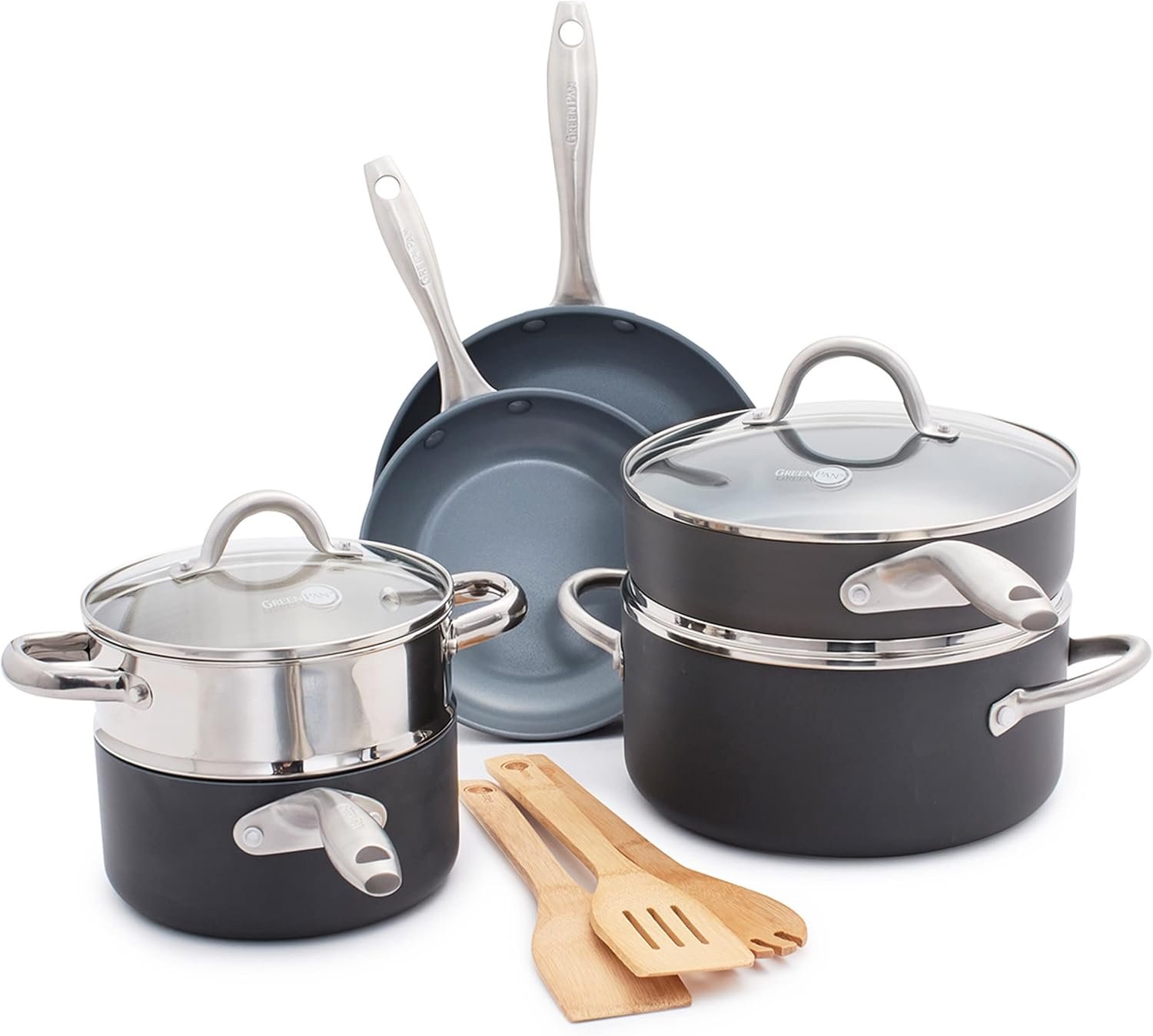 GreenPan Lima 12-Piece Ceramic Nonstick Set