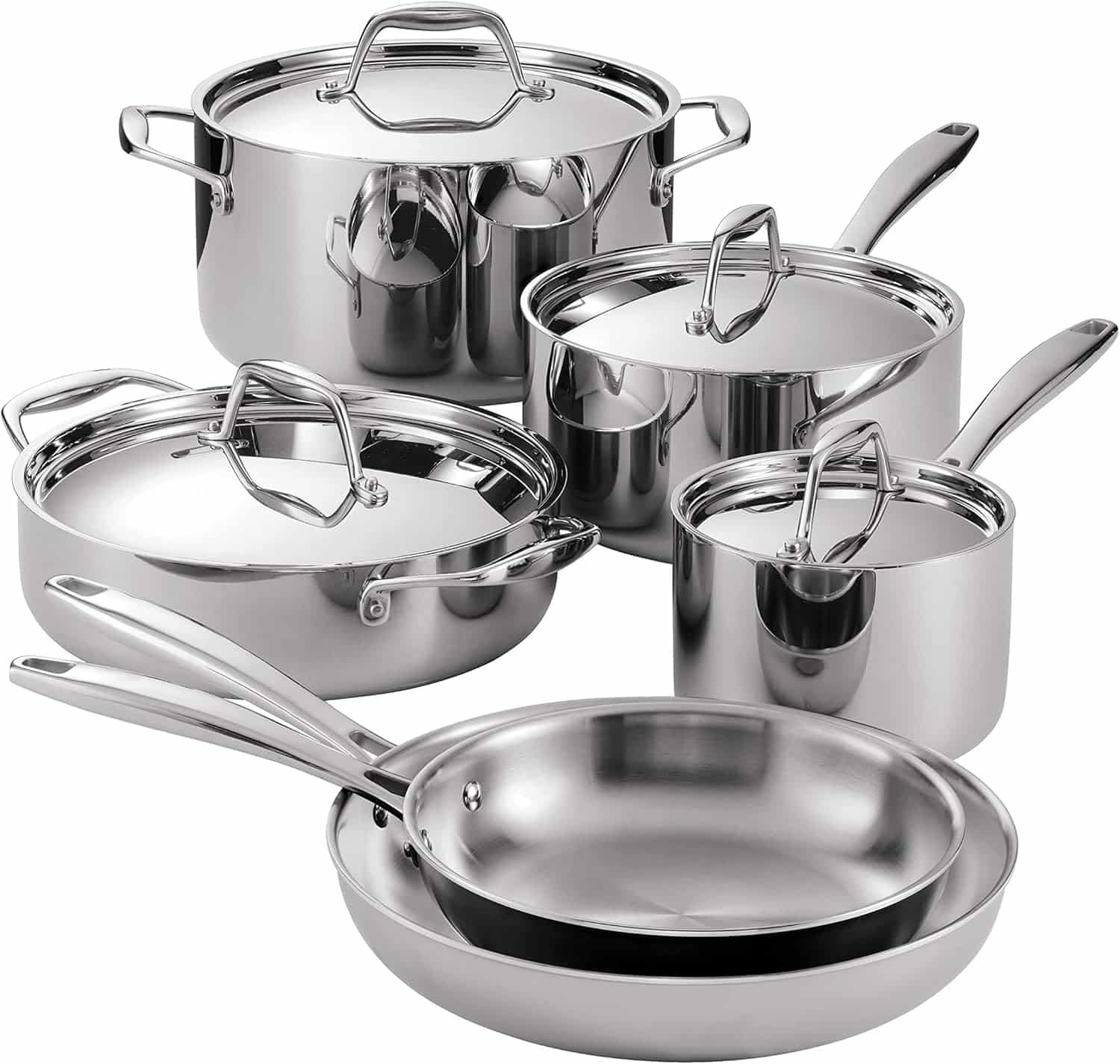 Tramontina 3-Ply Clad 10-piece