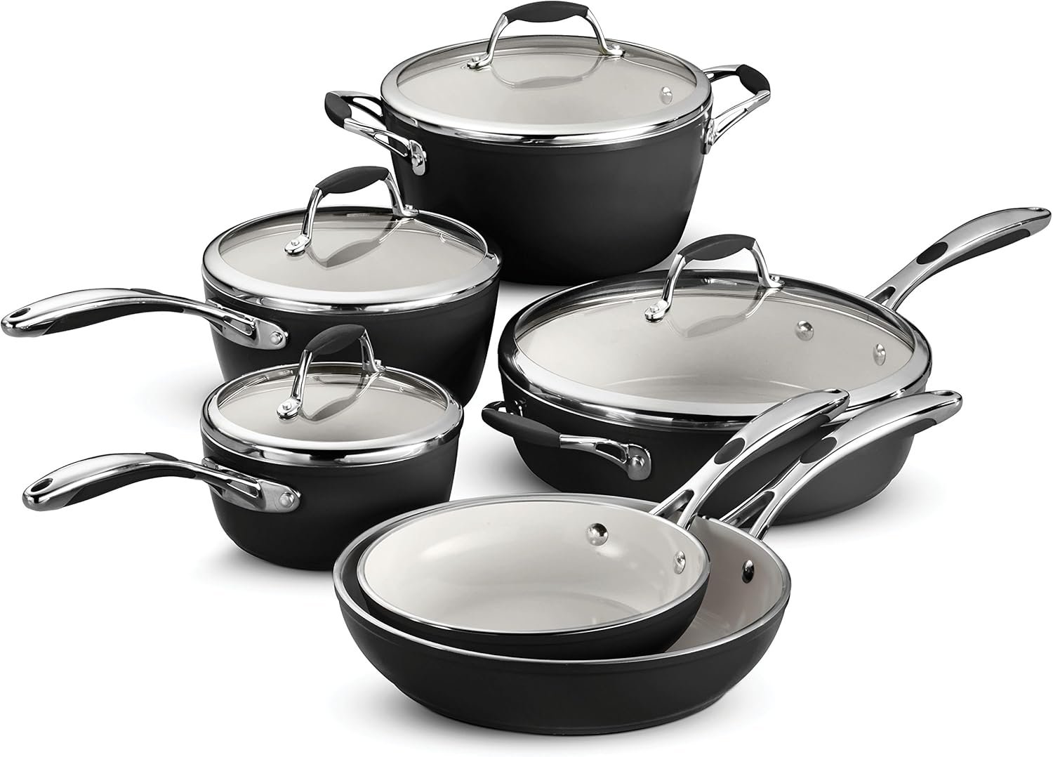 Tramontina 80110/525DS Gourmet Ceramica Deluxe Cookware Set