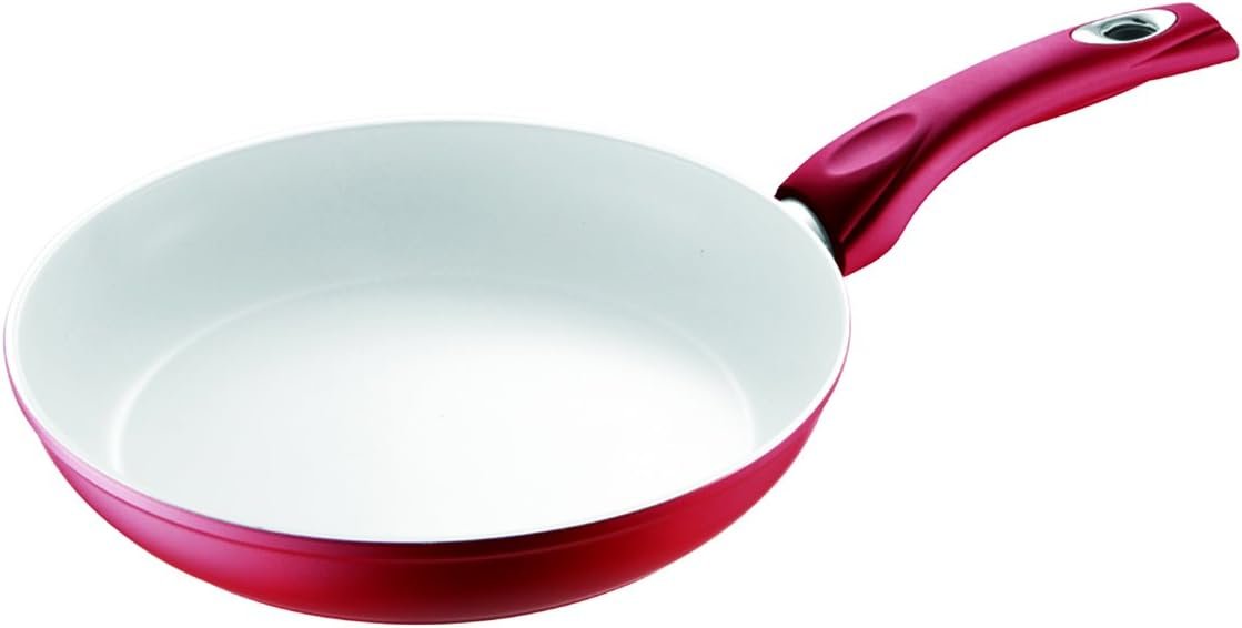 Bialetti Aeternum Red Ceramic Nonstick Frying Pan
