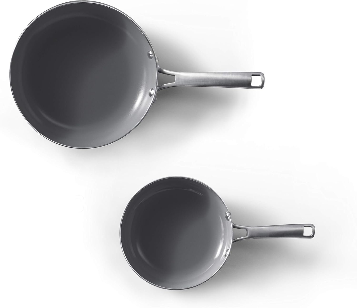 Calphalon 2-Piece Classic Ceramic Nonstick Omelet Chef Pan Set