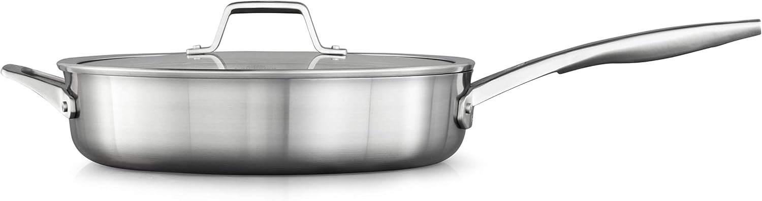 Calphalon Premier Stainless Steel 3-Ply Saute Pan