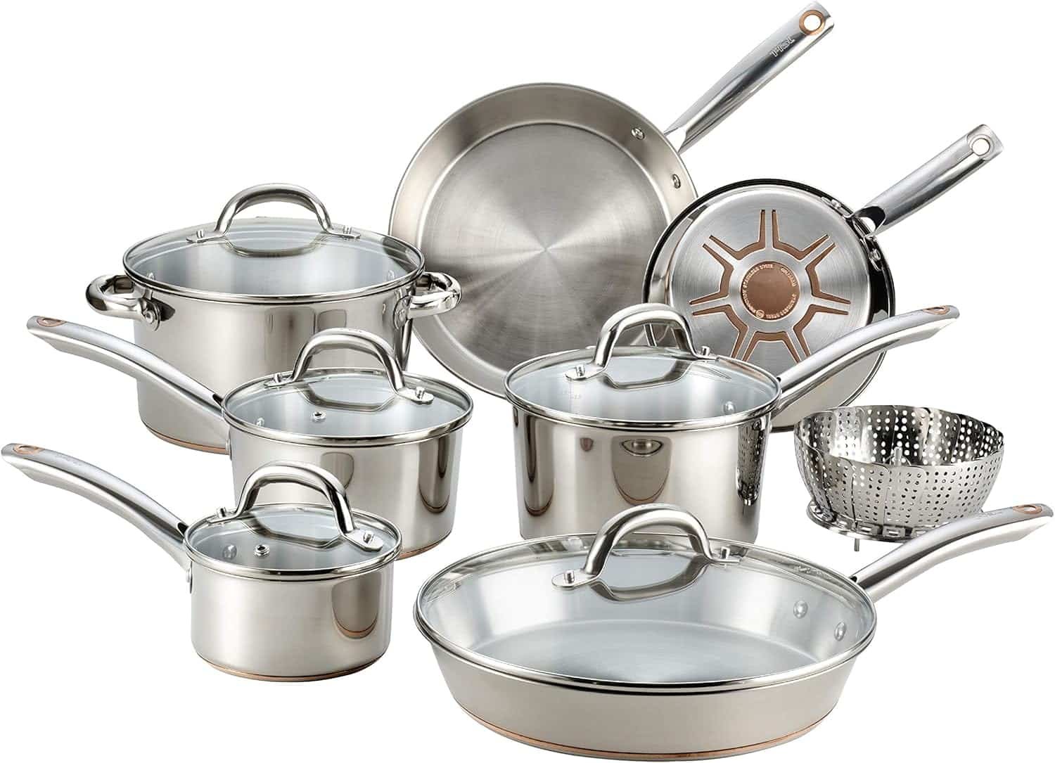 T-Fal Ultimate Stainless Steel 13-Piece Set
